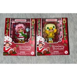 Strawberry Shortcake & Lemon Meringue TLS Toy Collectible Figures New in Box